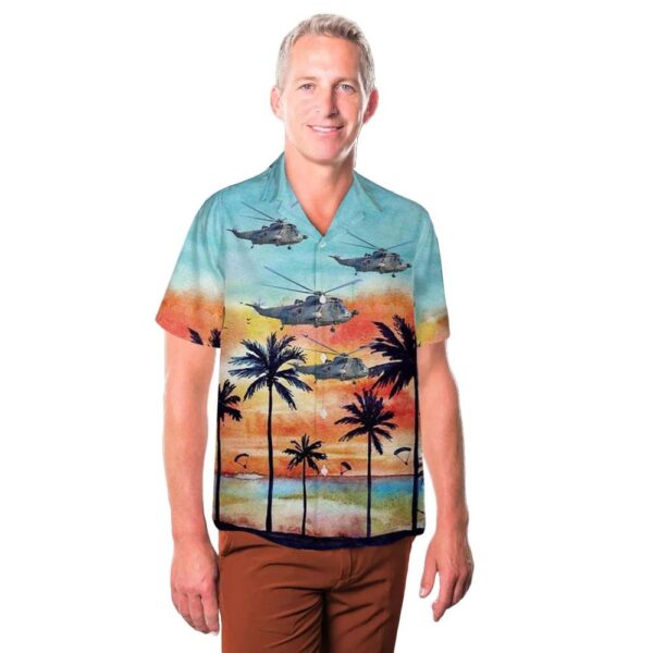 German Navy Westland Sea King Mk41 Pocket Hawaiian Shirt Outfit German Navy Westland Sea King Mk41 Pocket Hawaiian Shirt Outfit