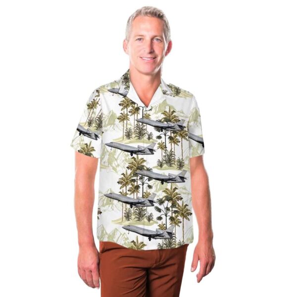 Greece Air Force Dassault Falcon 7X Aloha Hawaiian Shirt