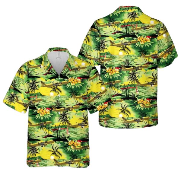 Spirit Airlines A320neo Bare Fare Livery Cheap Hawaiian Shirt Spirit Airlines A320neo Bare Fare Livery Cheap Hawaiian Shirt