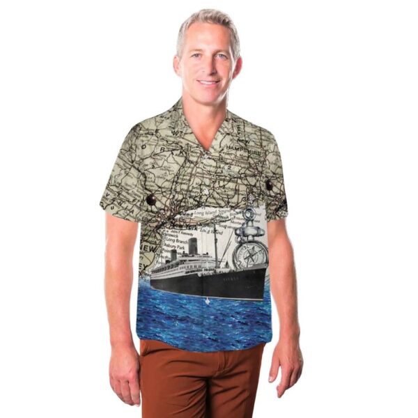 SS Bremen 1929 Hawaiian Shirt For Men And Women