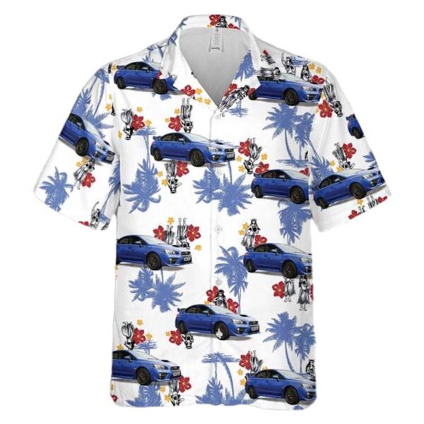 Subaru WRX STI Hawaiian Shirt Man