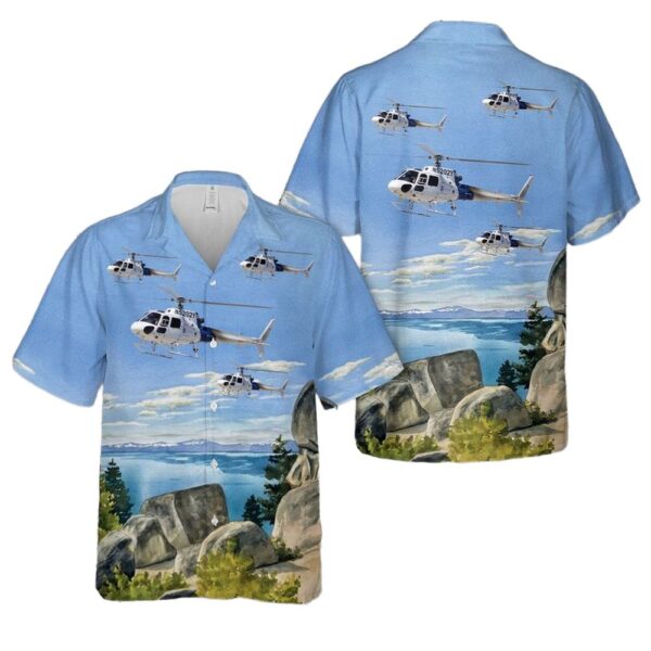 US Customs and Border Protection Air and Marine Operations Eurocopter AS350 (N5202Y) Aloha Hawaiian Shirt US Customs and Border Protection Air and Marine Operations Eurocopter AS350 (N5202Y) Aloha Hawaiian Shirt