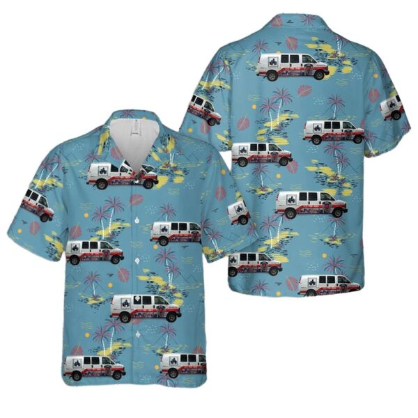 Animal Care & Control Rescue Vehicle Chinatown Manhattan NYC Hawaiian Shirt Man Animal Care & Control Rescue Vehicle Chinatown Manhattan NYC Hawaiian Shirt Man