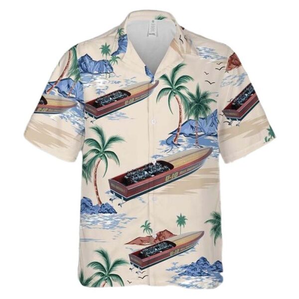 Gar Wood Miss America X U-10 Super Speed Boat Cheap Hawaiian Shirt Gar Wood Miss America X U-10 Super Speed Boat Cheap Hawaiian Shirt