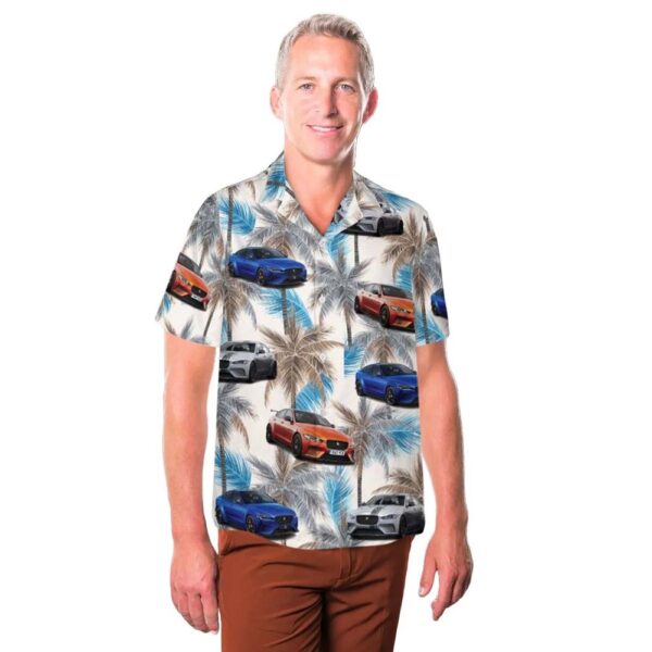 Jaguar XE SV Project 8 Hawaiian Shirt Outfit