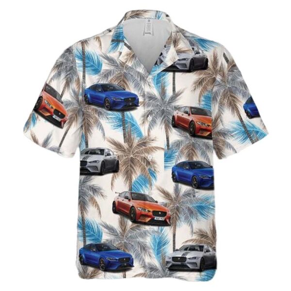 Jaguar XE SV Project 8 Hawaiian Shirt Outfit