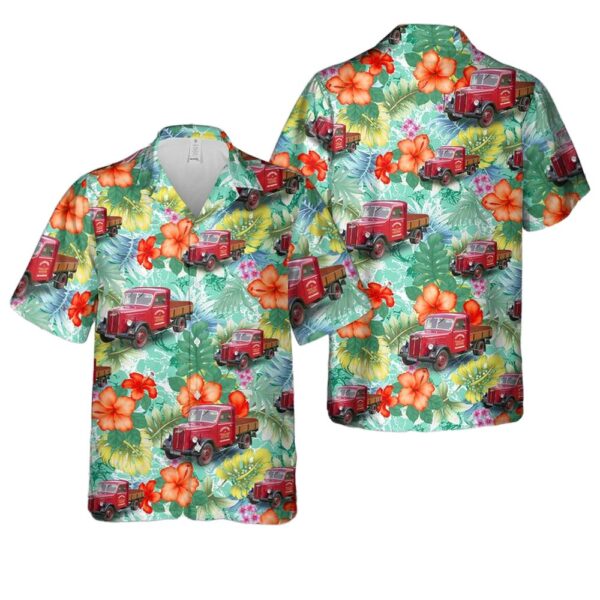 Opel Blitz 15T Button Up Hawaiian Shirt