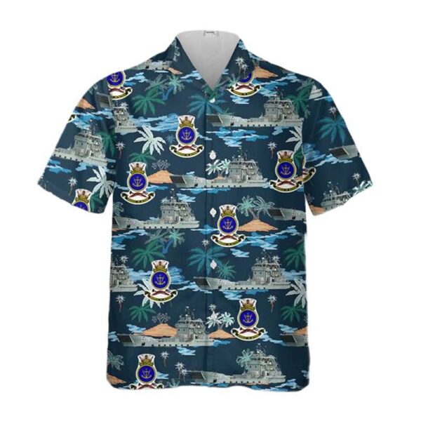 Royal Australian Navy HMAS Balikpapan (L 126) Cheap Hawaiian Shirt Royal Australian Navy HMAS Balikpapan (L 126) Cheap Hawaiian Shirt