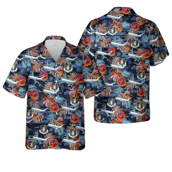 US Air Force 49th Intelligence Squadron RC-135 Hawaiian Shirt Cheap US Air Force 49th Intelligence Squadron RC-135 Hawaiian Shirt Cheap