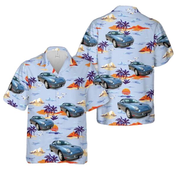 2005 Ford Thunderbird Soft Top Convertible Aloha Hawaiian Shirt 2005 Ford Thunderbird Soft Top Convertible Aloha Hawaiian Shirt