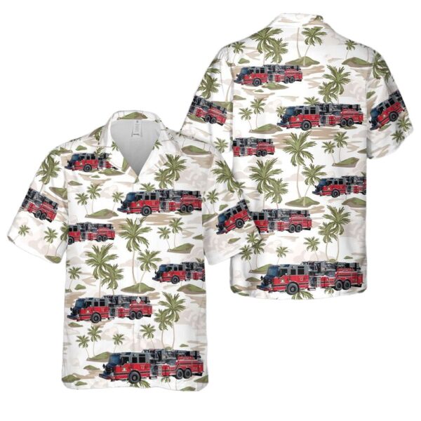 Chubbuck Idaho Chubbuck Fire Department Button Up Hawaiian Shirt Chubbuck Idaho Chubbuck Fire Department Button Up Hawaiian Shirt