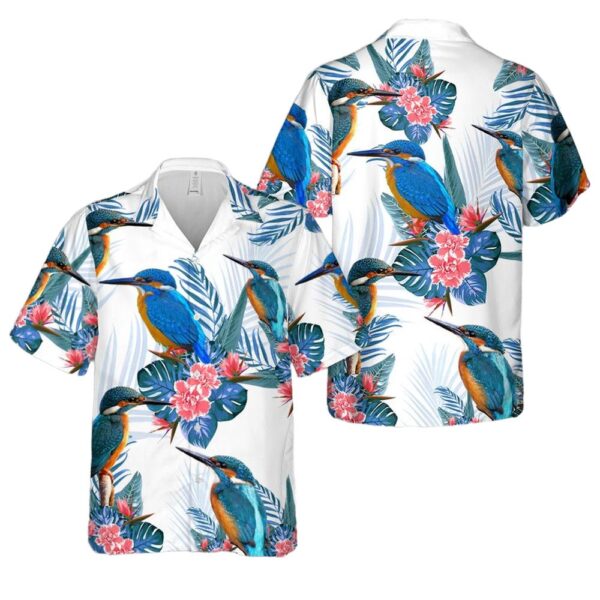 Kingfisher Bird Hawaiian Shirt Cheap Kingfisher Bird Hawaiian Shirt Cheap