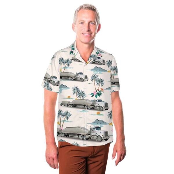 Miles Sand & Gravel Peterbilt 357 Cheap Hawaiian Shirt