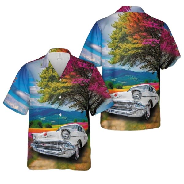 Steve Williams 1957 Chevrolet Ambulance Aloha Hawaiian Shirt Steve Williams 1957 Chevrolet Ambulance Aloha Hawaiian Shirt
