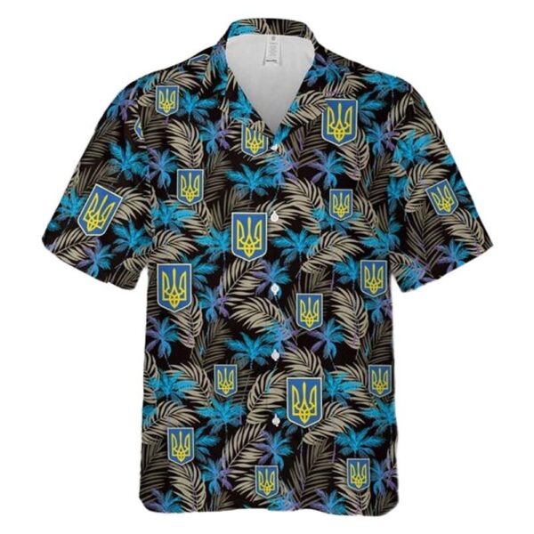 Ukrainian Coat of Arms Cheap Hawaiian Shirt Ukrainian Coat of Arms Cheap Hawaiian Shirt