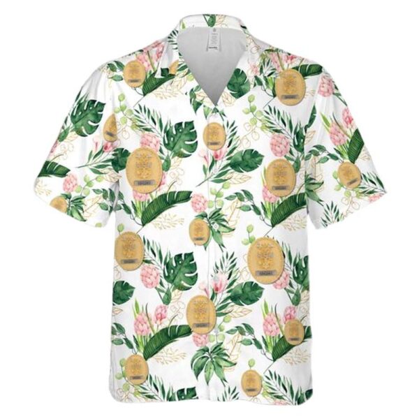 US Navy Force Master Chief Petty Officer Badge Hawaiian Shirt Outfit