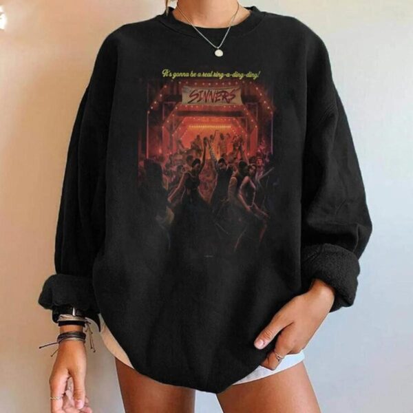 Sinner 2025 Horror Movie Shirt Dancing With Devil Aesthetic Sweatshirt Sinner 2025 Horror Movie Shirt Dancing With Devil Aesthetic Sweatshirt