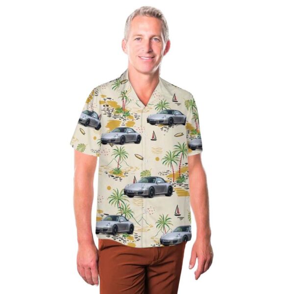 2011 Porsche 911 (9972) Carrera GTS Cabriolet Hawaiian Shirt Man 2011 Porsche 911 (9972) Carrera GTS Cabriolet Hawaiian Shirt Man