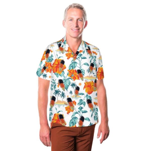 British Army The Royal Warwickshire Fusiliers Hackle Hawaiian Shirt Man
