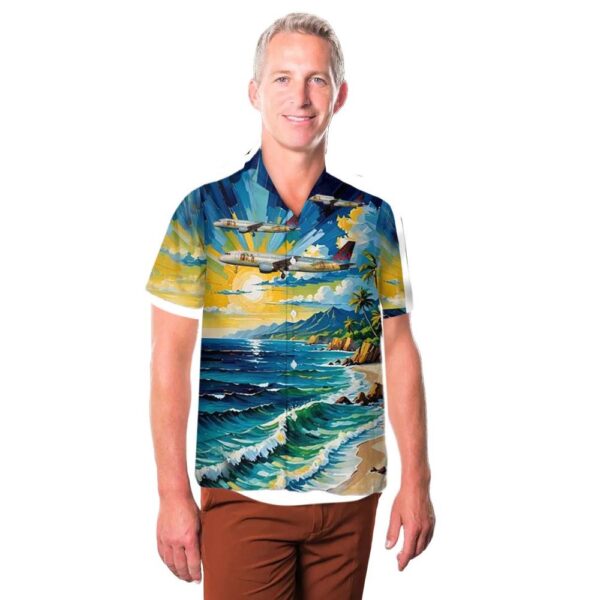 Brussels Airlines (Pieter Bruegel Livery) Airbus A320-200 Hawaiian Shirt For Men And Women