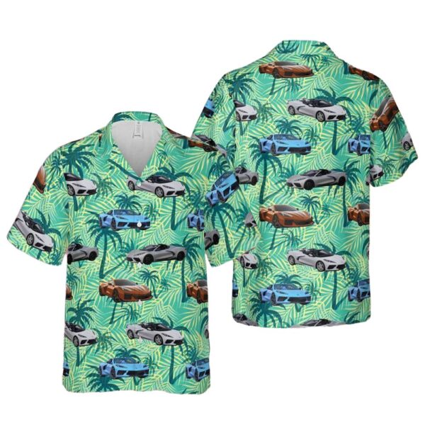 Chevy Corvette C8 Hawaiian Shirt Outfit Chevy Corvette C8 Hawaiian Shirt Outfit