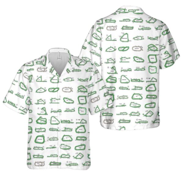Great British Racecourses Hawaiian Shirt Cheap