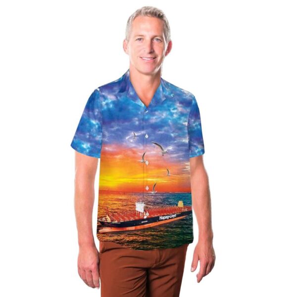 HAPAG LLOYD Hamburg Express Hawaiian Shirt Outfit HAPAG LLOYD Hamburg Express Hawaiian Shirt Outfit