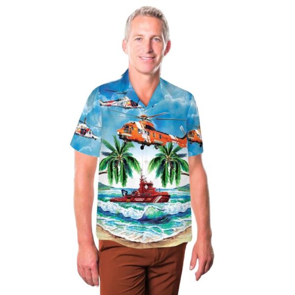 Spain Maritime Safety and Rescue Society Aloha Hawaiian Shirt