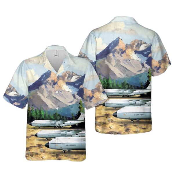 US Air Force Lockheed C-5A Galaxy 69-0014 Hawaiian Shirt For Men And Women US Air Force Lockheed C-5A Galaxy 69-0014 Hawaiian Shirt For Men And Women