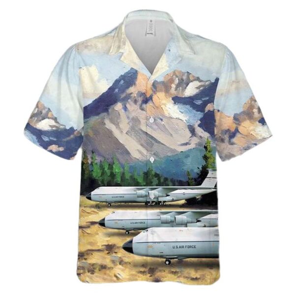 US Air Force Lockheed C-5A Galaxy 69-0014 Hawaiian Shirt For Men And Women US Air Force Lockheed C-5A Galaxy 69-0014 Hawaiian Shirt For Men And Women