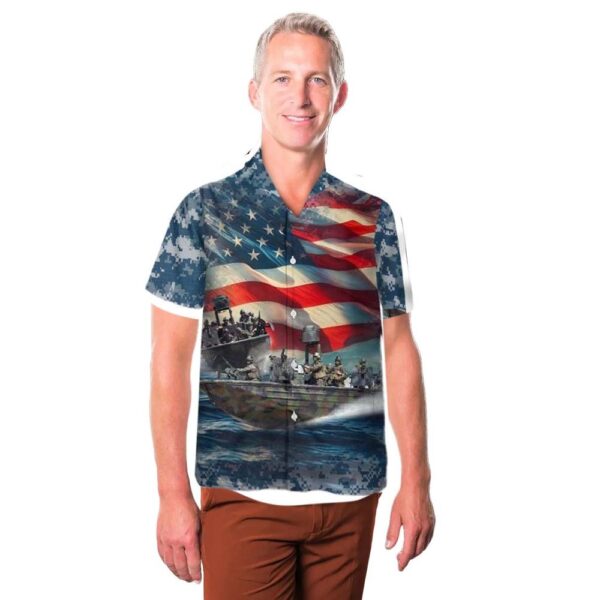 US Navy Special Operations Craft – Riverine Hawaiian Shirt For Men And Women