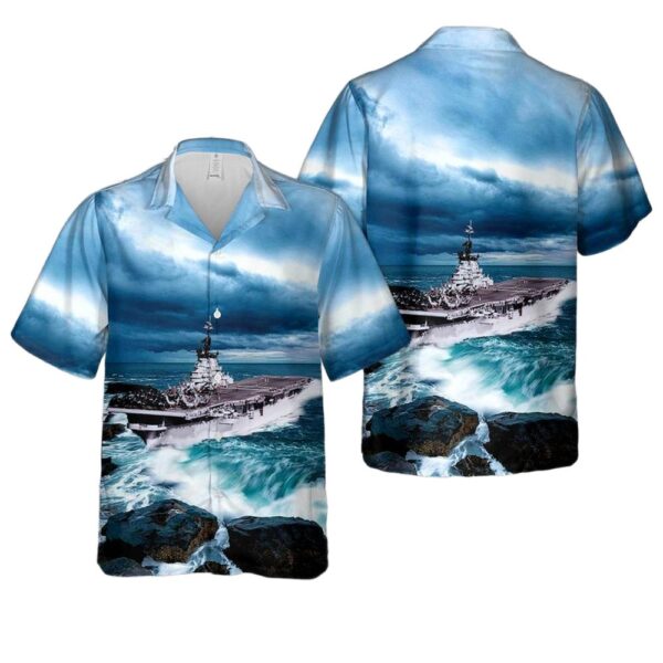 US Navy USS Philippine Sea (CV-47) Hawaiian Shirt For Men And Women US Navy USS Philippine Sea (CV-47) Hawaiian Shirt For Men And Women