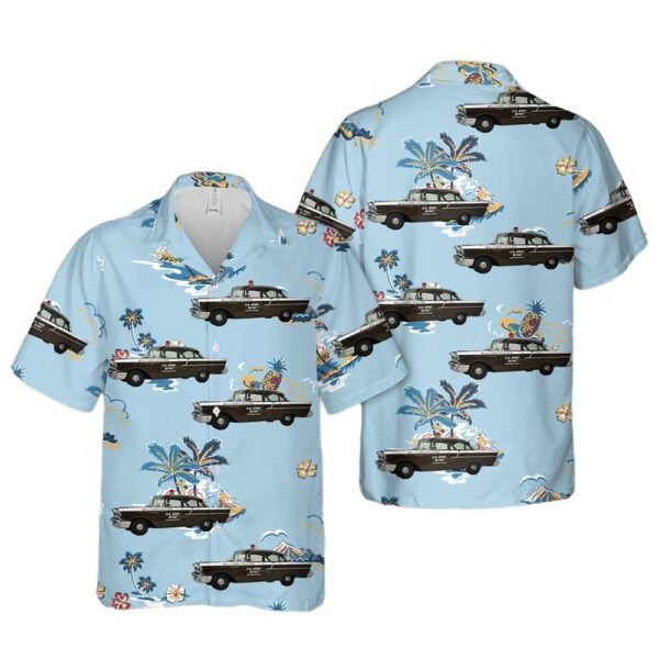 1957 Chevrolet 150 Military Police car Hawaiian Shirt For Men And Women 1957 Chevrolet 150 Military Police car Hawaiian Shirt For Men And Women
