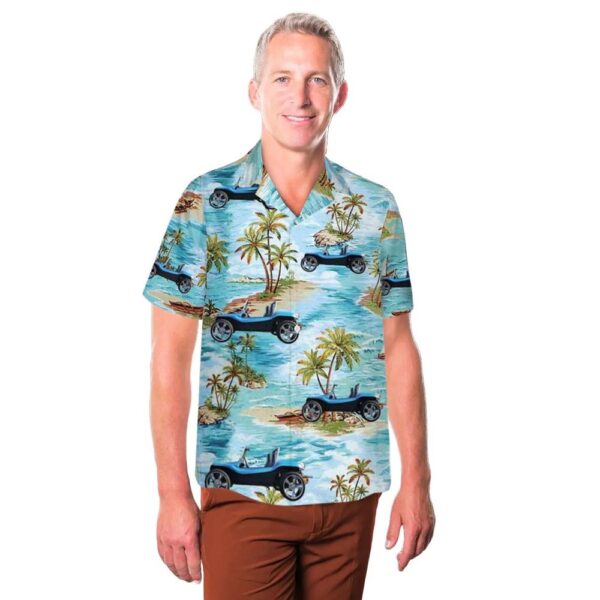 1974 Meyers Manx Dune Buggy Hawaiian Shirt Cheap