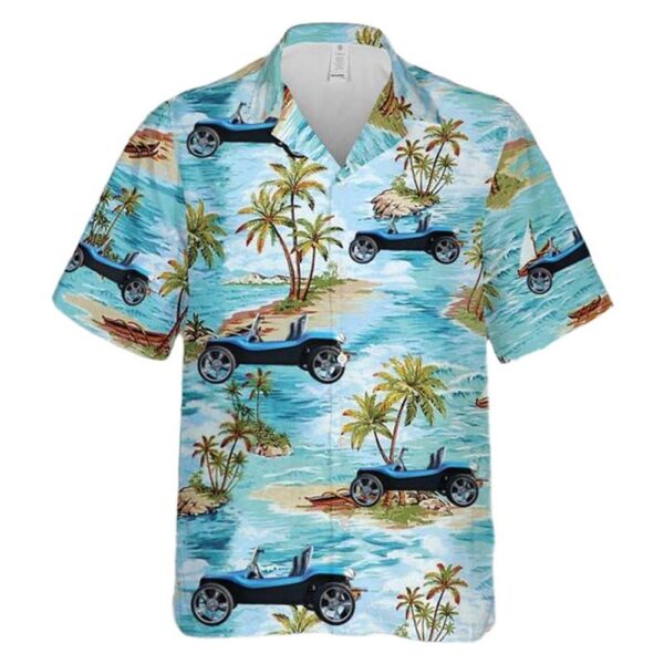 1974 Meyers Manx Dune Buggy Hawaiian Shirt Cheap
