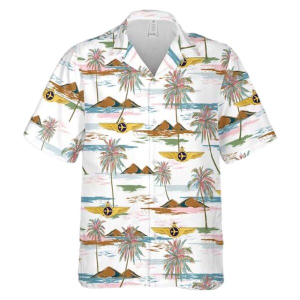 Airlines Pilot Wings Captains Badge Wing Cheap Hawaiian Shirt