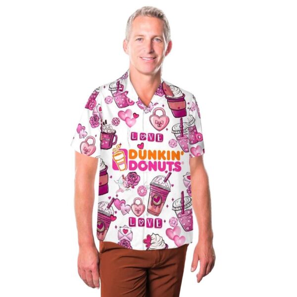 Coffee Is My Valentine Button Up Hawaiian Shirt