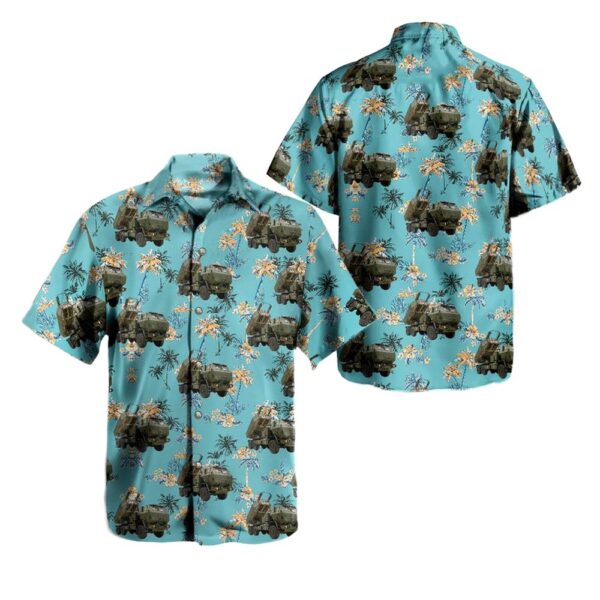 High Mobility Artillery Rocket System M142 HIMARS Hawaiian Shirt Outfit