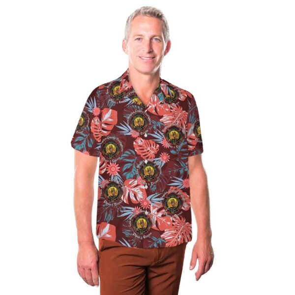Placentia California Los Angeles County Firefighters Pipes and Drums Hawaiian Shirt Cheap