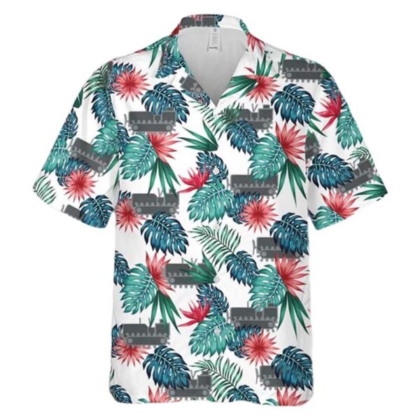 US Navy Seabee Equipment Operator (EO) Rate Insignia Hawaiian Shirt Outfit