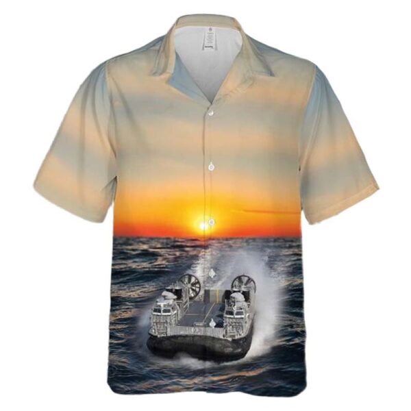 US Navy Ship-to-Shore Connector LCAC 101 Hawaiian Shirt For Men And Women US Navy Ship-to-Shore Connector LCAC 101 Hawaiian Shirt For Men And Women
