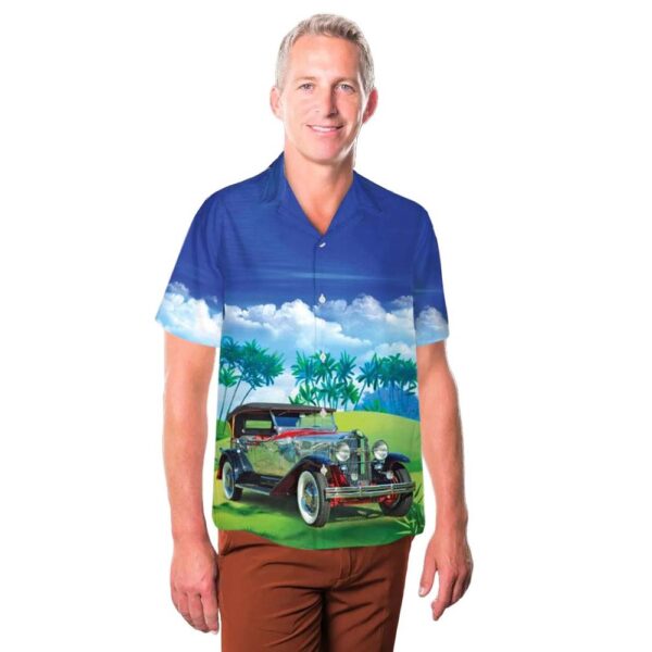 1929 Graham-Paige Model 837 Phaeton Hawaiian Shirt Outfit