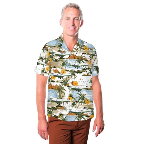 Dassault Falcon 50EX FA50 Hawaiian Shirt Man