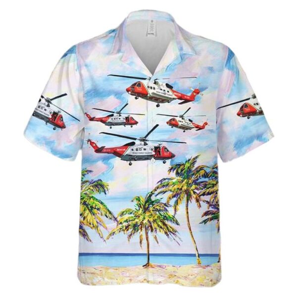 Irish Coast Guard Helicopters Rescue Cheap Hawaiian Shirt Irish Coast Guard Helicopters Rescue Cheap Hawaiian Shirt