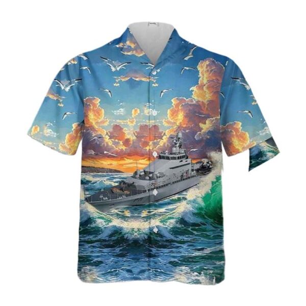 Irish Naval Service LÉ Aoibhinn Hawaiian Shirt Cheap Irish Naval Service LÉ Aoibhinn Hawaiian Shirt Cheap