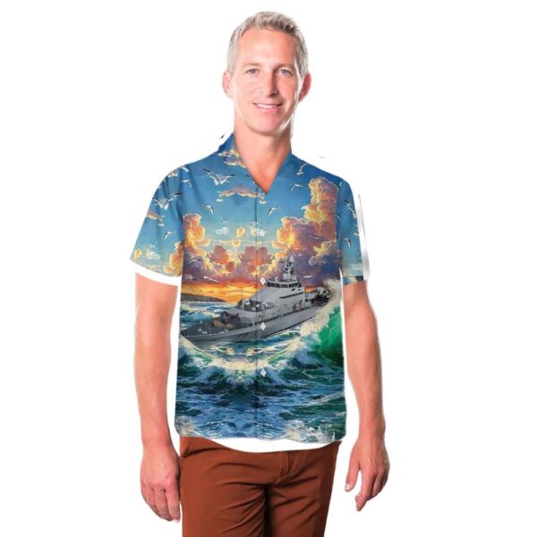 Irish Naval Service LÉ Aoibhinn Hawaiian Shirt Cheap Irish Naval Service LÉ Aoibhinn Hawaiian Shirt Cheap