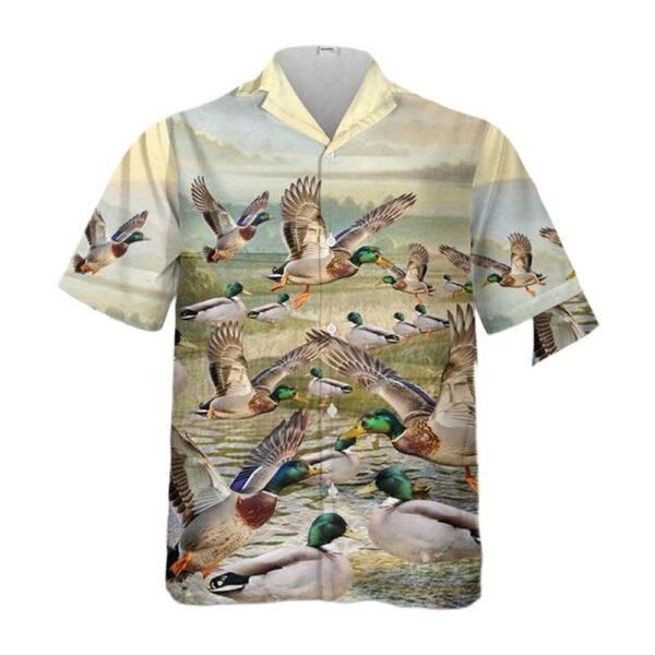 Mallard Duck Hawaiian Shirt Cheap Mallard Duck Hawaiian Shirt Cheap