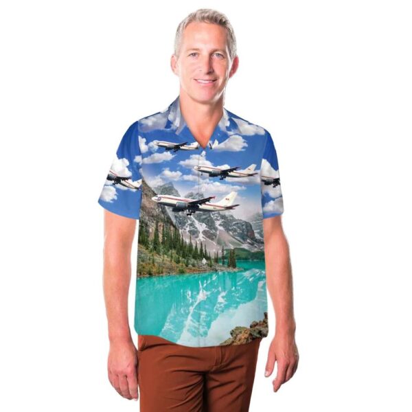 Royal Canadian Air Force (RCAF) Airbus CC-150 Polaris Aloha Hawaiian Shirt Royal Canadian Air Force (RCAF) Airbus CC-150 Polaris Aloha Hawaiian Shirt