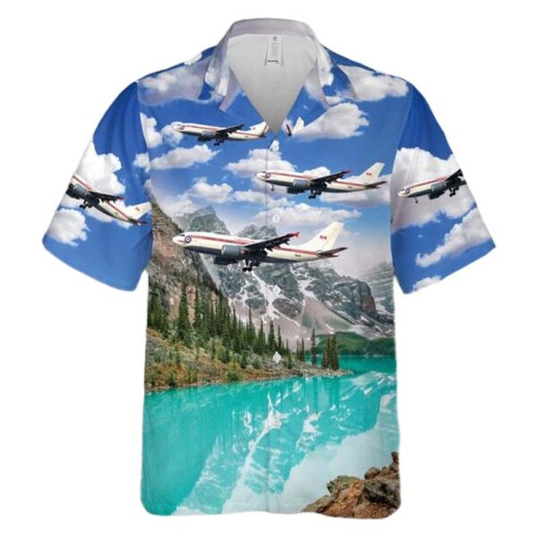 Royal Canadian Air Force (RCAF) Airbus CC-150 Polaris Aloha Hawaiian Shirt Royal Canadian Air Force (RCAF) Airbus CC-150 Polaris Aloha Hawaiian Shirt