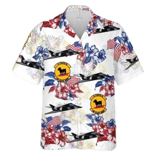 US Air Force 8th Tactical Fighter Squadron F-117A 4th Of July Hawaiian Shirt For Men And Women US Air Force 8th Tactical Fighter Squadron F-117A 4th Of July Hawaiian Shirt For Men And Women